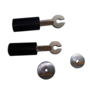 China VDE0620 Germany Plug Socket Tester , Plug Sockets Stainless Steel Gauges on sale