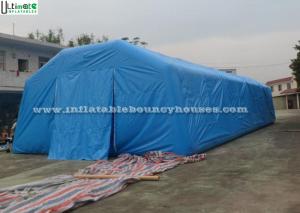 China Blue Inflatable Structures Giant Air Inflatable Tents For Opening Cenemonies on sale