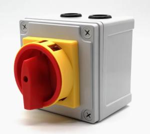 China 40A 50A 63A Load Isolation Switch Rotary Cam Switch 220V 230V Enclosed Switchgear on sale