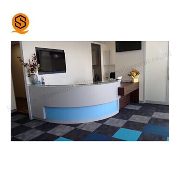 Cheap NFS Acrylic Reception Desk NFS Inconspicuous Joint Seamless for sale
