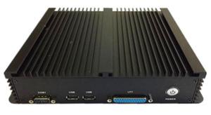 China Industrial Embedded Industrial PC Mini Box J1900 With RS485 Port on sale