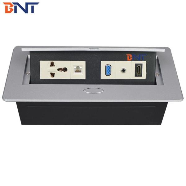 Cheap Conference Table Cable Connection Pop Up Electrical Socket With Usb And HD-MI for sale