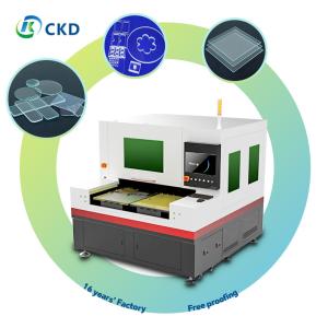 Precision Glassware Laser Cutting Machine For Optical Glass Fine Cutting Accuracy