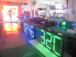 Led Time And Temperature Display Signs with Brightness Control and Waterproof