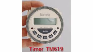 30Amp Timer Switch Digital Programmable Street Lights Time Controller 220v CN304A