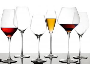 Best 680ml Lead Free Crystal Wine Glasses Hand Blown Crystal Stemless Glasses wholesale