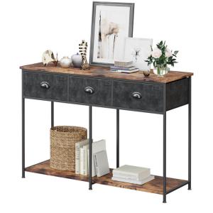China Console Table with Fabric Drawers, Particleboard Console Table, Functional Sofa Table, ULVT20H-2 on sale
