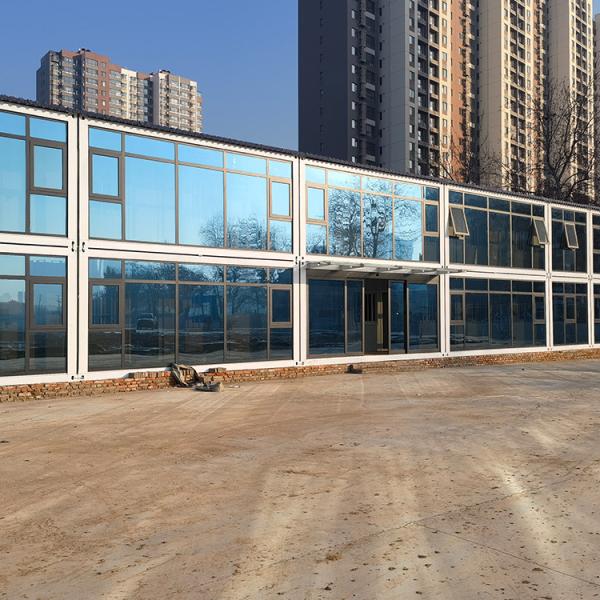 Cheap Spacious And Modern Multi Story Shipping Container House In The Inner Corridor With High Durability for sale