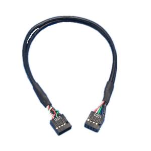 60cm Atx Power Supply Extension Cable USB2.0 9pin Dupont 2.54 Line
