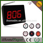 Ihomepager 1 groups of 3 digits number display receiver
