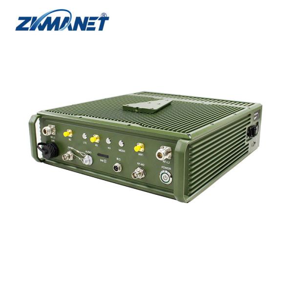 Cheap 40dBm 2 - 5km 5G/LTE/Mesh Network Mode Manpack  Radio with WiFi and AES Encryption for sale
