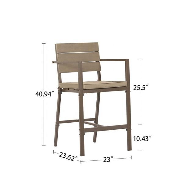Cheap OHSAS18001 23.43 Inch Solid Wood Dinning Table Set for sale