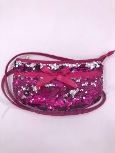 China Sequin Shoulder Bag,Crossbody Bag with Zipper Pockets,Two-sided sequin bag on sale