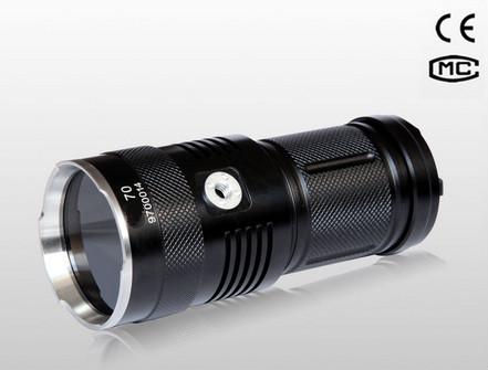 Cheap 365nm UV LED Flashlight ndt test, Waterproof UV lamps Magnetic Particle Testing, NDT RUV70 for sale
