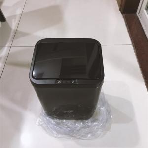 Best Hotel Rectangle Automatic Trash Bin , Top Open Auto Sensor Trash Can wholesale