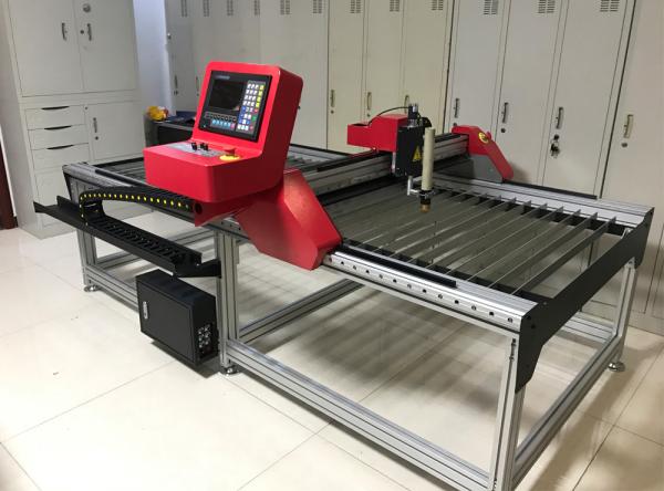 Cheap 1500x3000mm CNC Plasma Profile Cutting Machine F2100B CNC Controller for sale
