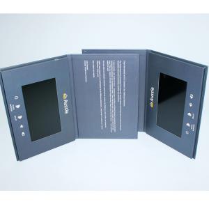China OEM ODM TFT LCD Screen Digital Video Booklet For Wedding Invitation on sale
