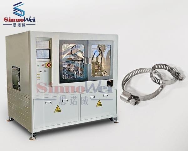 Cheap Worm Gear American Type Hose Clamp Machine Automatic Hose Clamp Machine 1000 Pcs/hour for sale