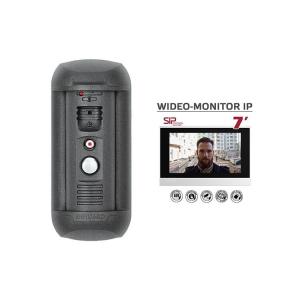 2 Way Audio Full Duplex Ip Door Intercom Video Phone ONVIF SIP Ip Intercom