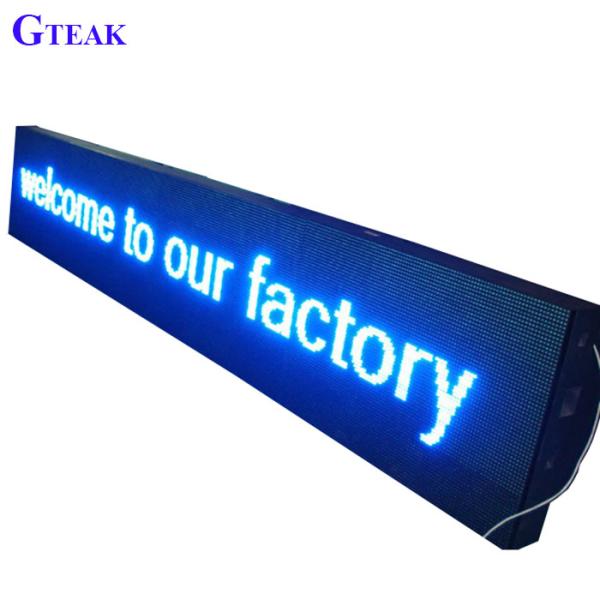 Cheap 10mm Pixel Pitch SDK Function Outdoor Programmable LED Display Panel Screen Message Banner for Advertising Needs for sale