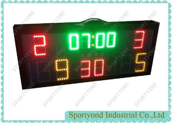Cheap Portable Mini Water Polo Scoreboard With Internal Shot Clock and Time Display for sale