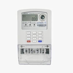 China STS Prepaid Keypad Single Phase Electricity  Meter on sale