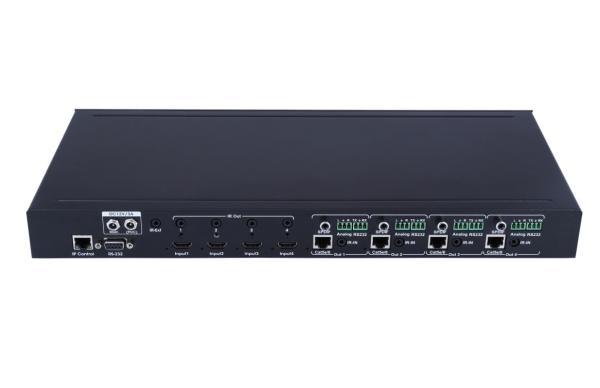 Cheap 4K resolution HDBaseT HDMI Matrix with UTP Extender function for sale