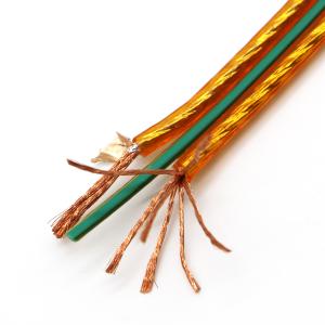 China Audio Cable Flexible Shielded Speaker Cable PVC Car Audio Speaker Cable Oxygen Free Copper on sale