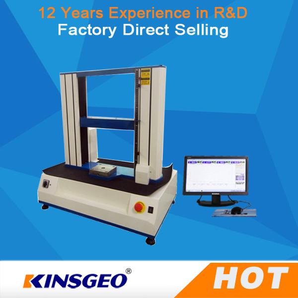 Cheap Computer Double Column AC Motor Mechanical Universal Testing Machines Tensile Rubber 180kg for sale