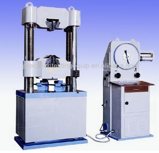 Cheap Analog Display Hydraulic Universal Testing Machine price WE-100C for sale