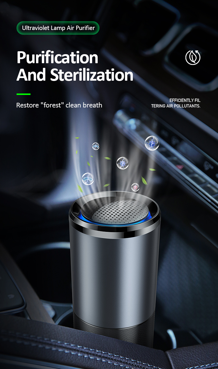 UVC Hepa Car Air Purifier
