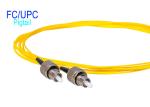 SM FC Fiber Optical Patch Cord Pigtail 0.9mm G657A1 Insertion 0.2 dB Return 55