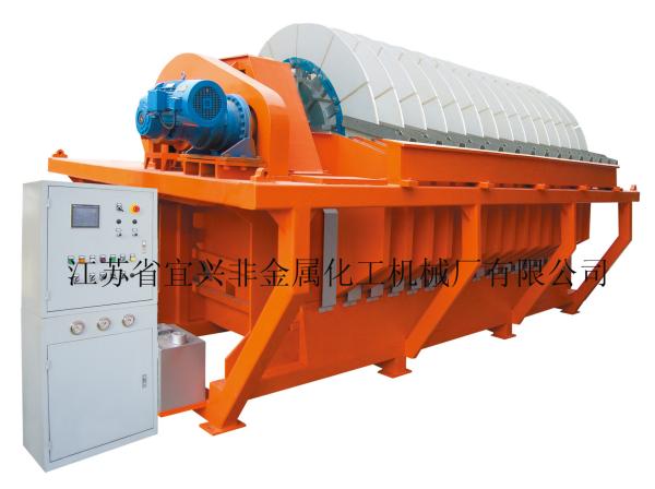 Cheap High Productivity Disk Vacuum Filter PLC Program Control 1 -240m2 Filtration Area for sale