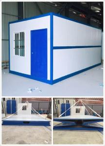 China Fire Proof Prefabricated Container House Foldable Container House Colorful Painting on sale