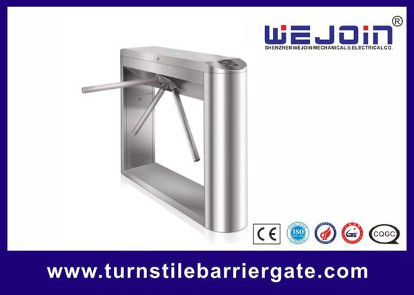 Cheap Bridge Tripod Turnstile Gate Face Recognition Access Control With Card Reader for sale