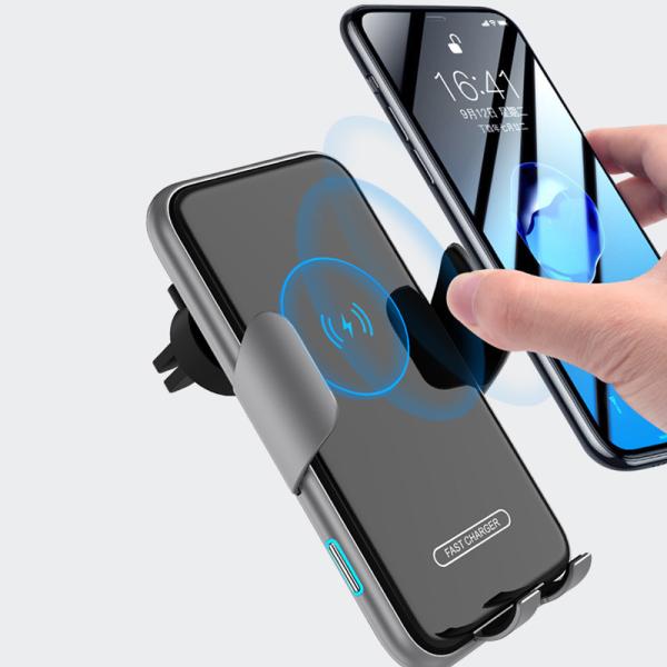 Cheap Automatic Fast 360 degree Car Magnetic Wireless Charger Phone holder for sale