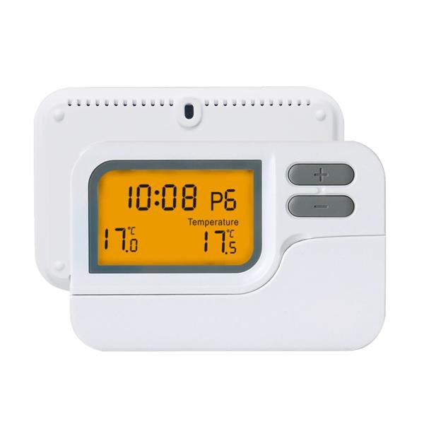 Cheap White 7 Day Programmable Digital Underfloor Heating Thermostat With NTC Sensor for sale