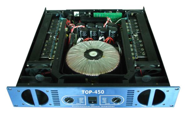 Cheap 2 Channel Analog Audio Amplifier With Class H Good Sound 2×450W for sale