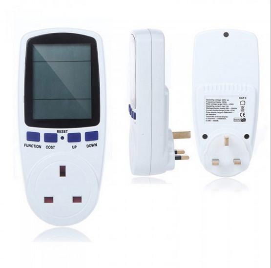 Cheap 13A 220V 24 retractable programmable power meter cube socket for sale