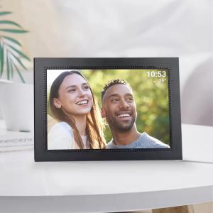 China 10.1 Inch Frameo App Digital Picture Frame Multi-User Touch Screen Share Photos Videos on sale