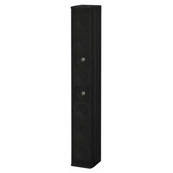 Cheap 800 W Black Column Array Speakers114dB , Passive Line Array Speakers for sale