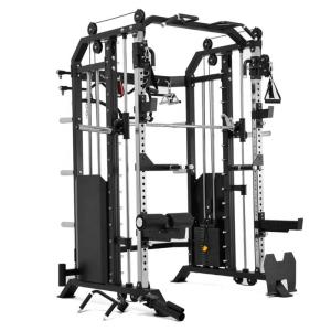 China Black Home Commercial Use Multi Station Equipment Multi Function Gym on sale