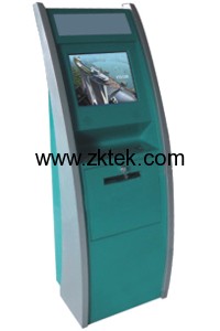 F8 free standing water proof touchscreen kiosk