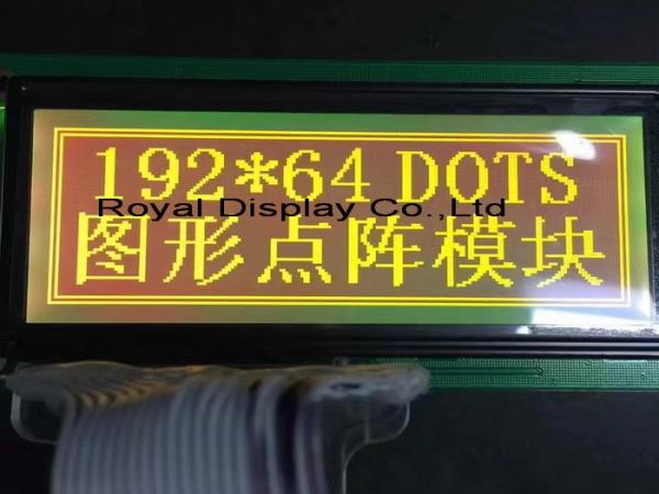 Cheap Dot Matrix Lcd Display Module For Industrial Application 192x64 Dots for sale