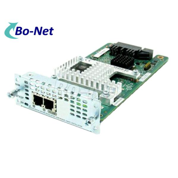 Cheap Original CISCO NIM-2FXSP ISR4000 Router Modules Cards 2-Port Network Interface Module for sale