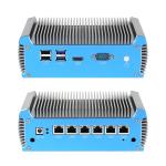 6 RJ45 Ethernet Soft Router PC With DDR4 Up To 8G And Intel Celeron 3865U
