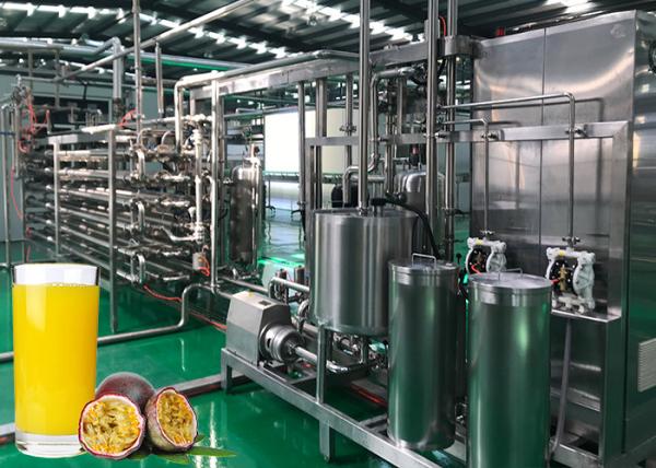 Cheap Fully AutomaticFruit Processing Line With Man - Machine Interface Operation for sale