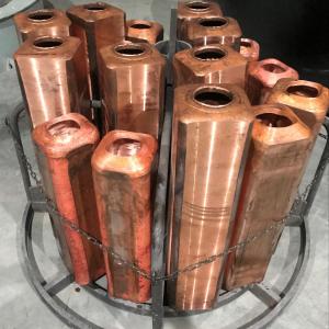 Best Square Thickness 10mm Copper Mould Tube Continuous Casting wholesale