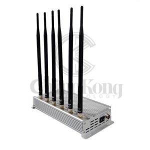 Best 6 Channel Design Anti Cell Phone Signal Blocker High Output Power Continuous Working wholesale