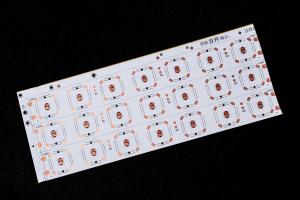 Best LED Lens FPCB with hotle circuit board LED 2835 lens board Double layer board, double-sided film coating, whiteboard, black text, OSP antioxidant wholesale